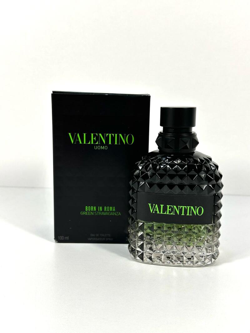 UOMO BORN IN ROMA GREEN  STRAVAGANZA EDT VALENTINO